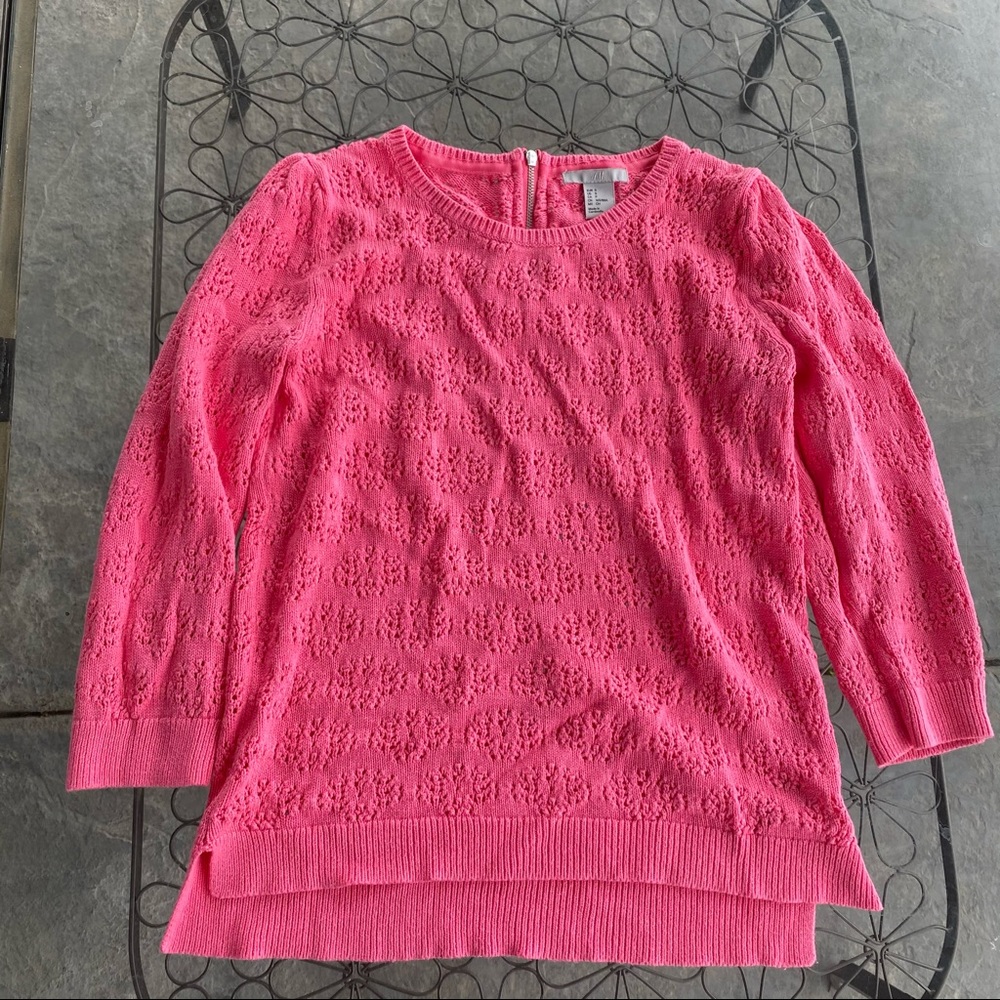 Pink H&M sweater